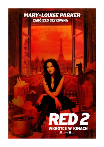 Mary-Louise Parker na plakacie 'RED 2'