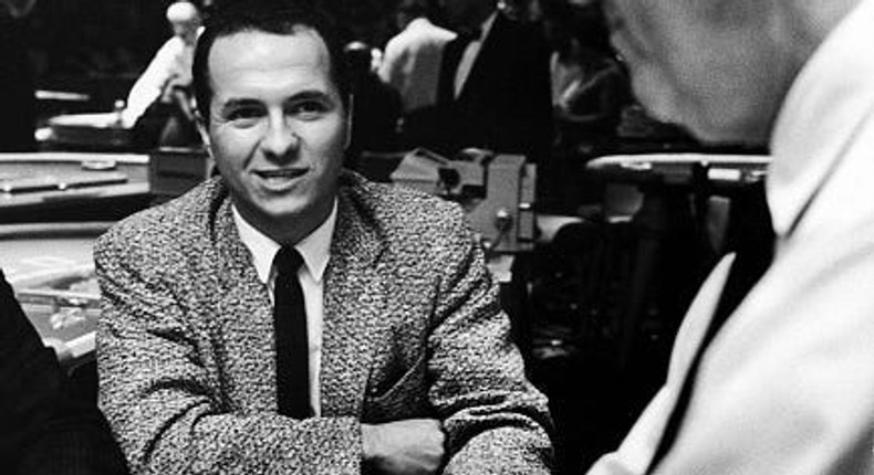 Edward Thorpe at the blackjack table in 1964.Don Cravens/Getty Images