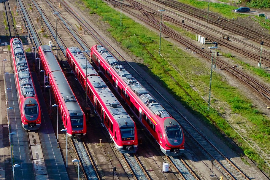 Deutsche Bahn Regio otrzymały już wszystkie pociągi spalinowe Link od Pesy. Na zdjęciu baza w Kempten w Bawarii