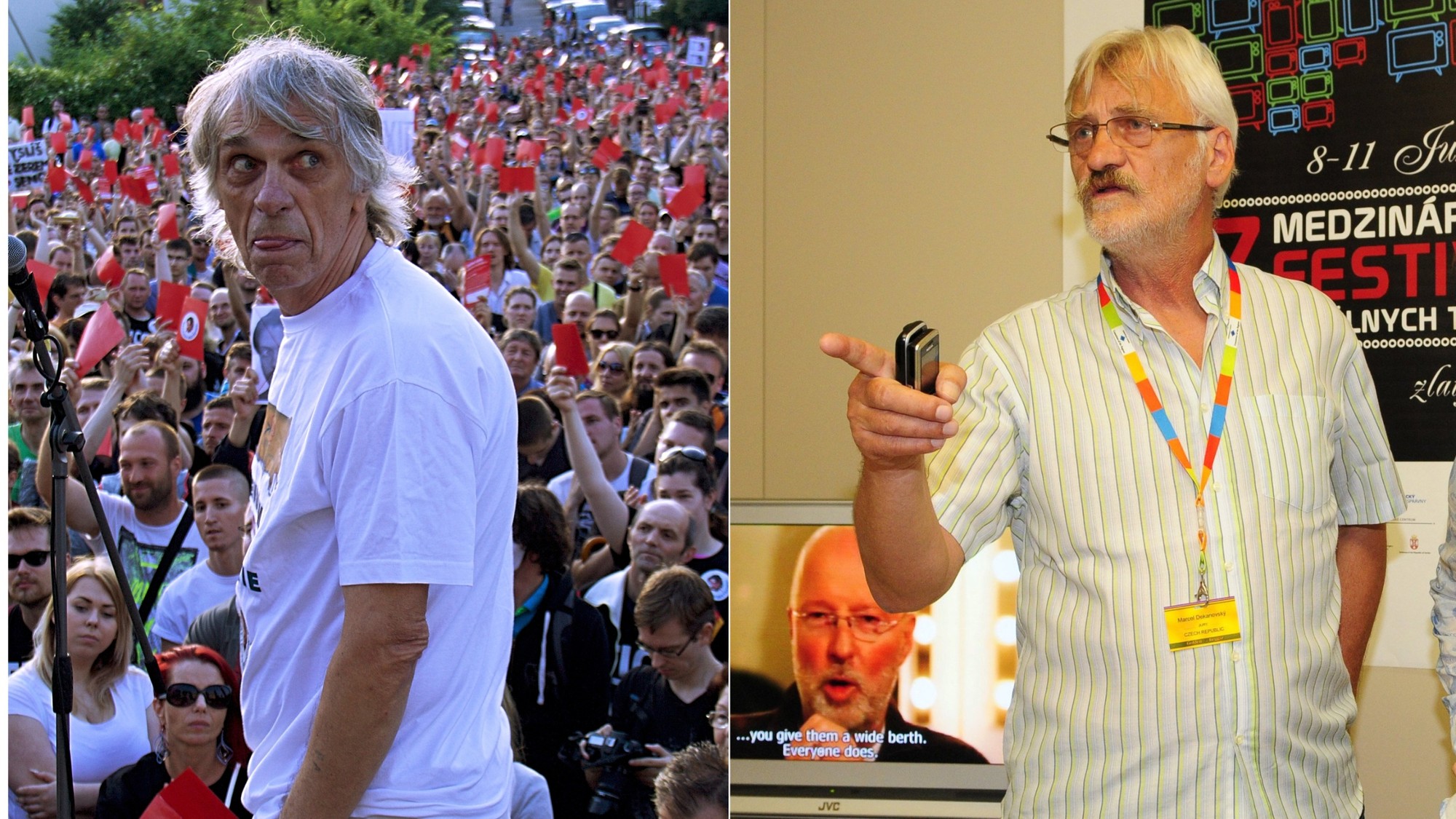 Peter Kalmus a Marcel Děkanovský 