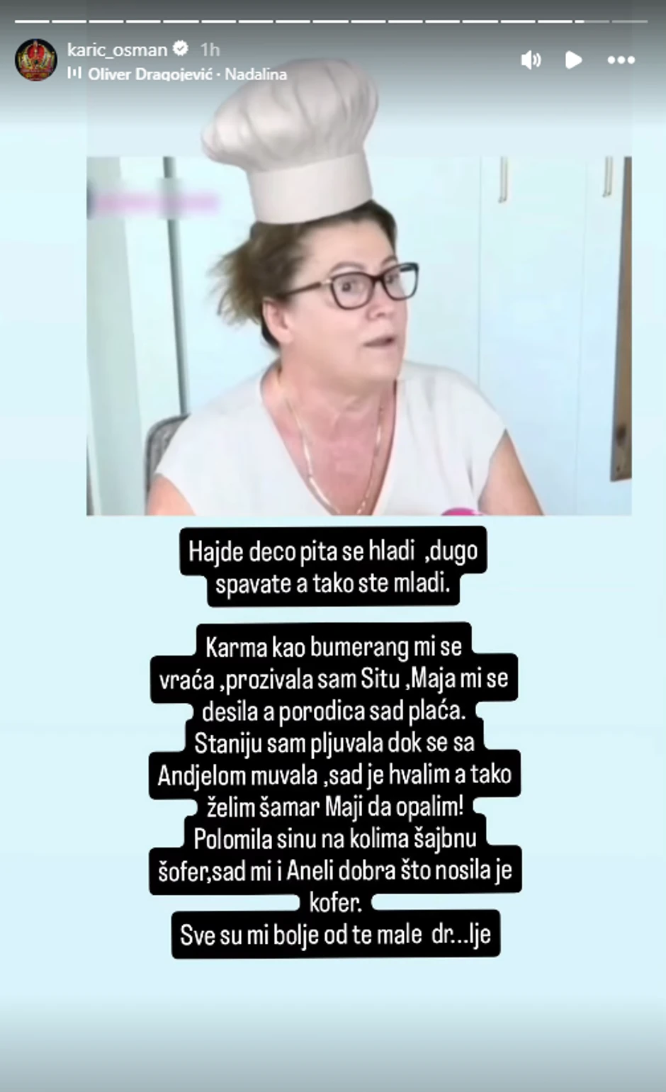 Osman Karić napisao pesmu za Mevlidu Durdžić nakon skandala Asmina i Maje