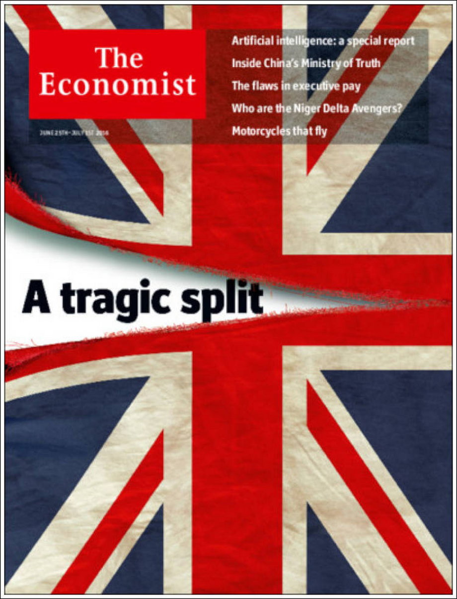The Economist, tygodnik gospodarczy:"Tragiczny rozłam"