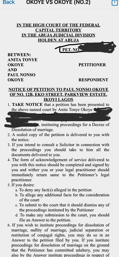 Anita Okoye asks court to dissolve marriage with singer Paul Okoye | Pulse  Nigeria