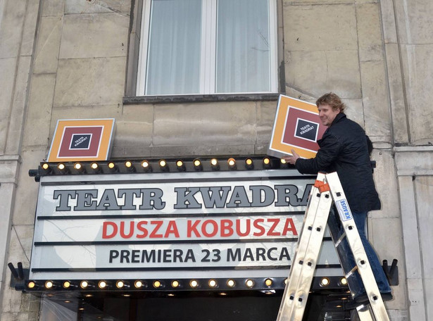 Dochód ze spektaklu "Dusza Kobusza" na nową siedzibę Teatru Kwadrat