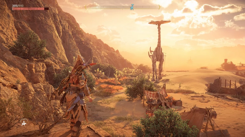 Horizon Forbidden West - screenshot z gry (wersja na PlayStation 5)