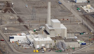 Workers demolish a decommissioned nuclear reactor at Hanford in 2011.Mark Ralston/AFP via Getty Images