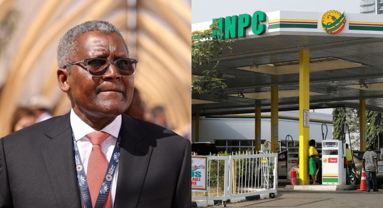 Nigeria's NNPC to be the sole distributor of Dangote Refinery petrol 