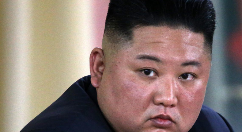 Kim Jong-un, the Supreme Leader of North Korea since 2011 and the leader of the Workers' Party of Korea since 2012. He might benefit from a cigarette break. 
