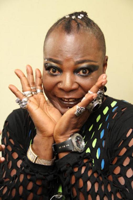 Charly Boy doing a pose 