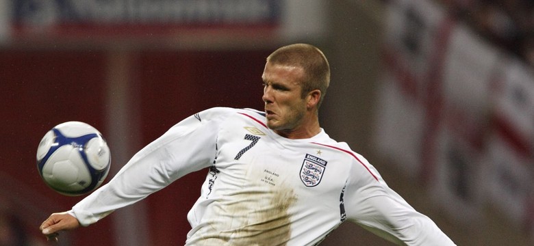 Beckham ukarany za odepchnięcie... maskotki