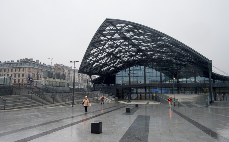 Dworzec Łódź Fabryczna  <br><br>fot. (gm/cat) PAP/Grzegorz Michałowski