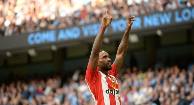 Former England striker Jermain Defoe (pictured) scored at the 34th minute before Victor Anichebe struck twice in the second half to seal a 3-0 win over Hull City