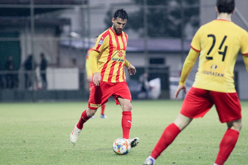 Pilka nozna. Ekstraklasa. Korona Kielce. Zgrupowanie w Turcji. Ognjen Gnjatic. 21.01.2019