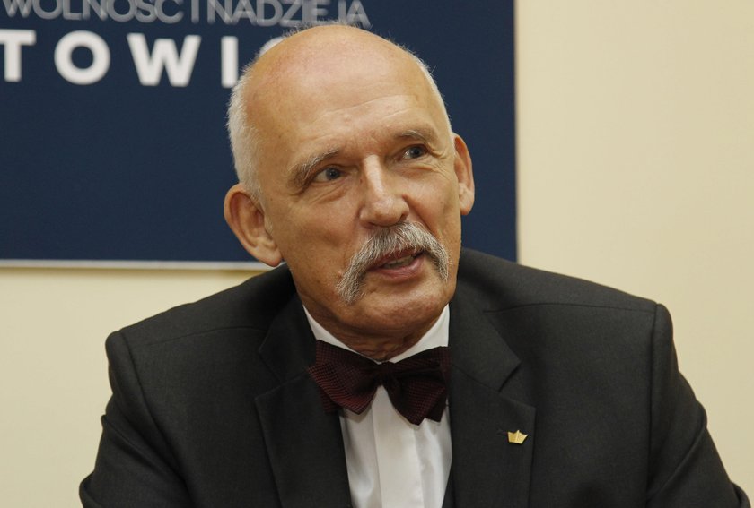 Janusz Korwin-Mikke znowu szokuje