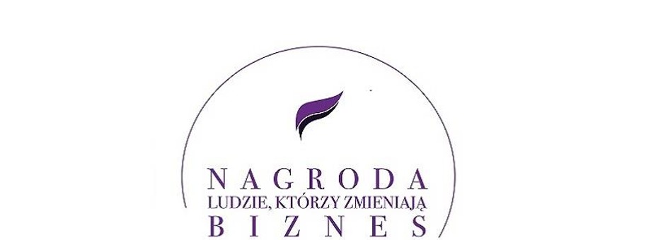 Logo nagrody "Ludzie, którzy zmieniają biznes"