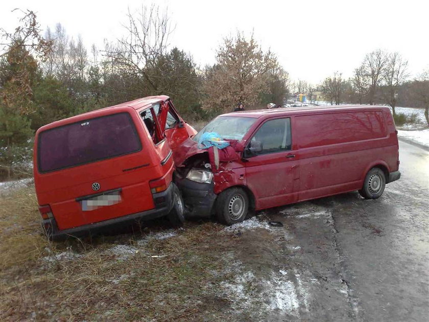 wypadek, bus, dzieci, ranni, szpital, Rękawiec