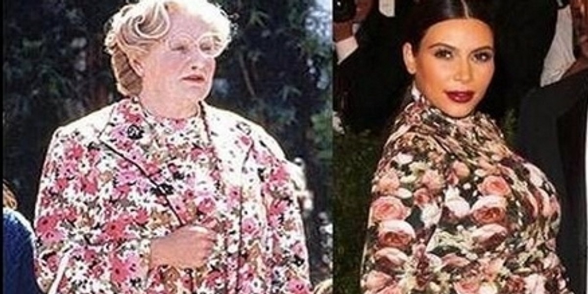 Robin Williams nabija się z Kim Kardashian