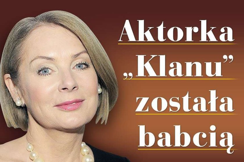 Aktorka "Klanu" została babcią