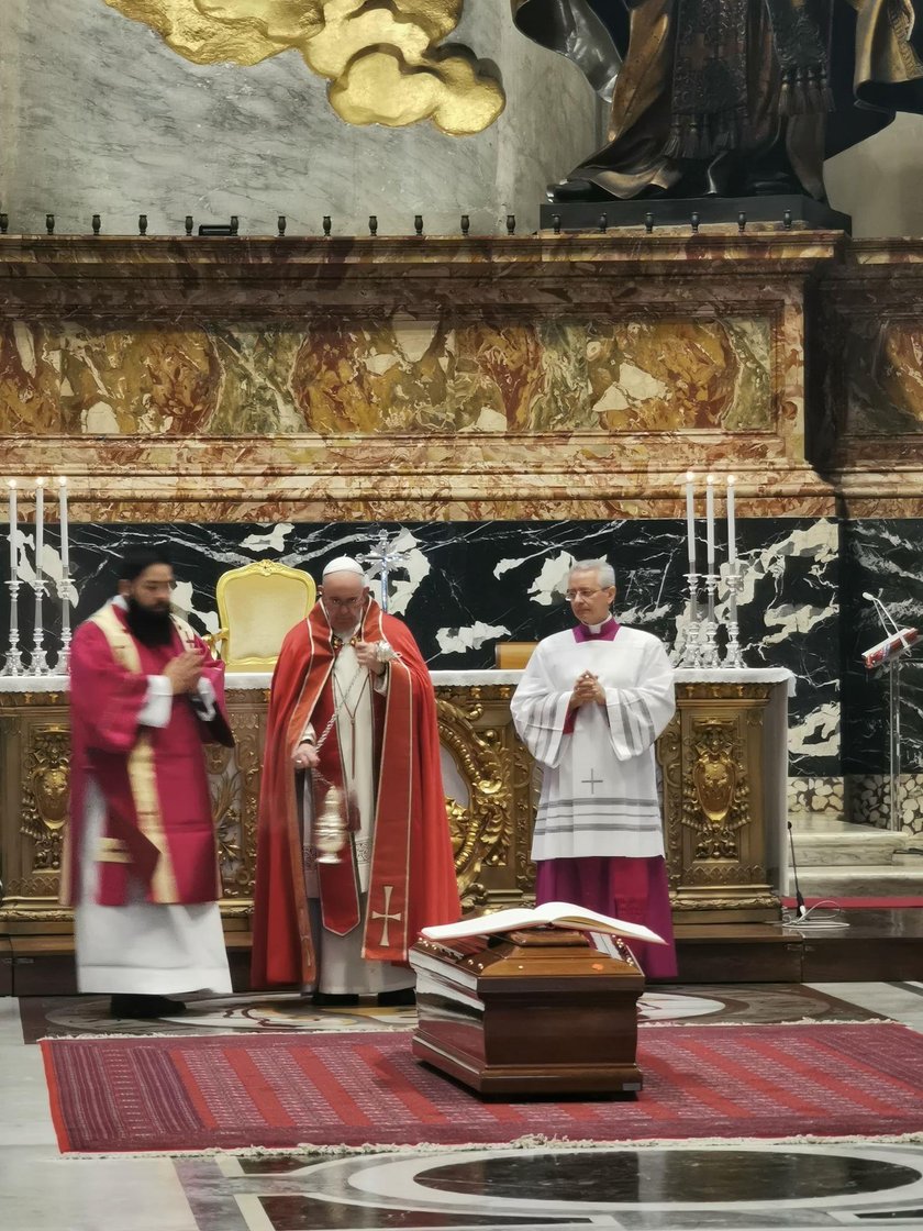 Papież pożegnał polskiego kardynała