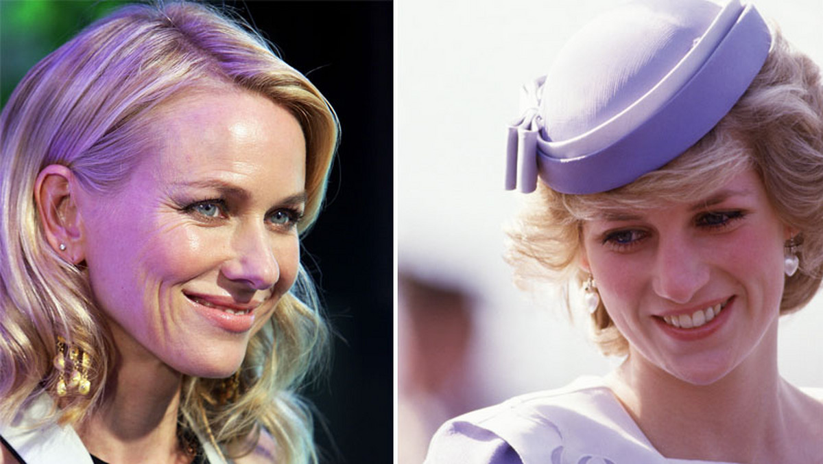 Naomi Watts i księzna Diana