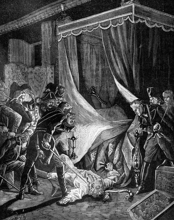 Zabójstwo cara Rosji Pawła I w marcu 1801 r.