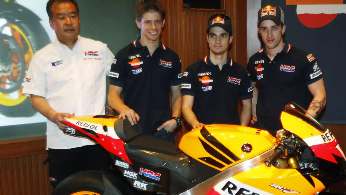 Ekipa Repsol Honda na testach w Malezji