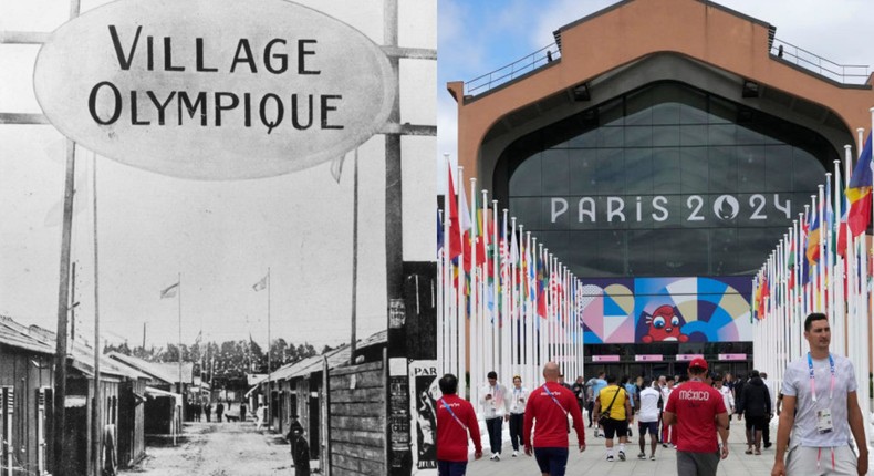 The 1924 Summer Olympics were held in Paris, the same location as this year's games.Hulton Archive/Getty Images; MICHEL EULER/POOL/AFP/Getty Images