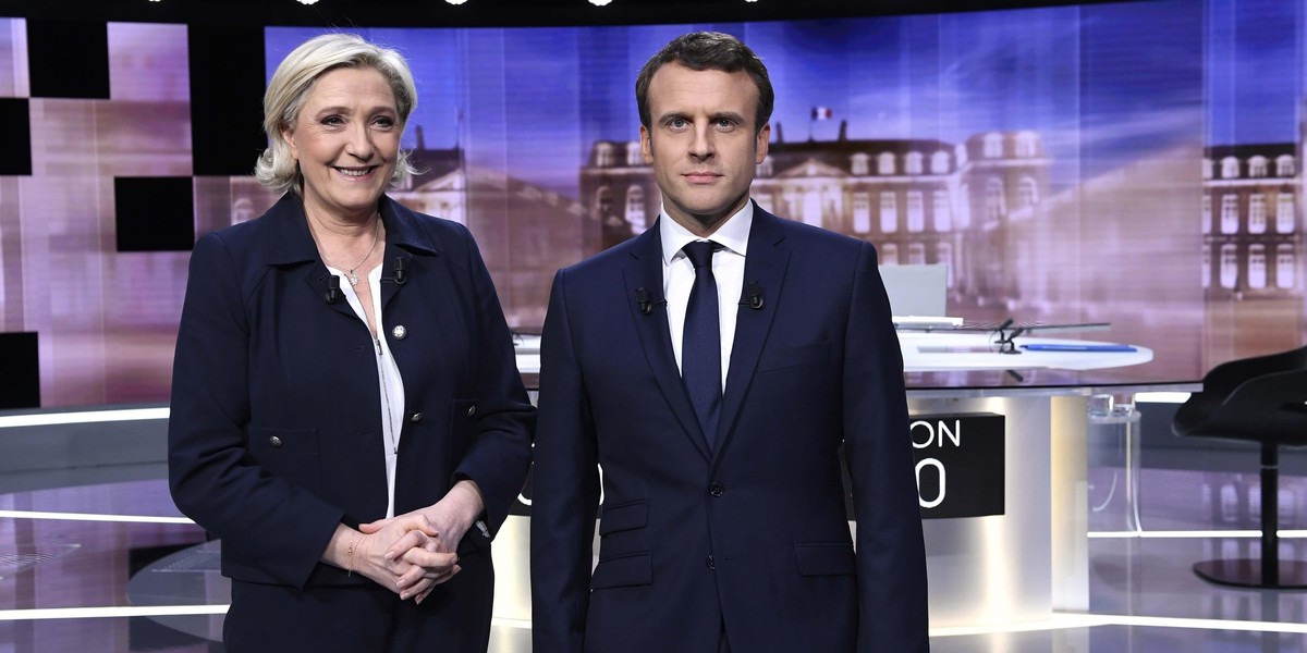 Macron i Le Pen