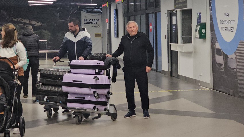 Miloš Bojanić sa ženom