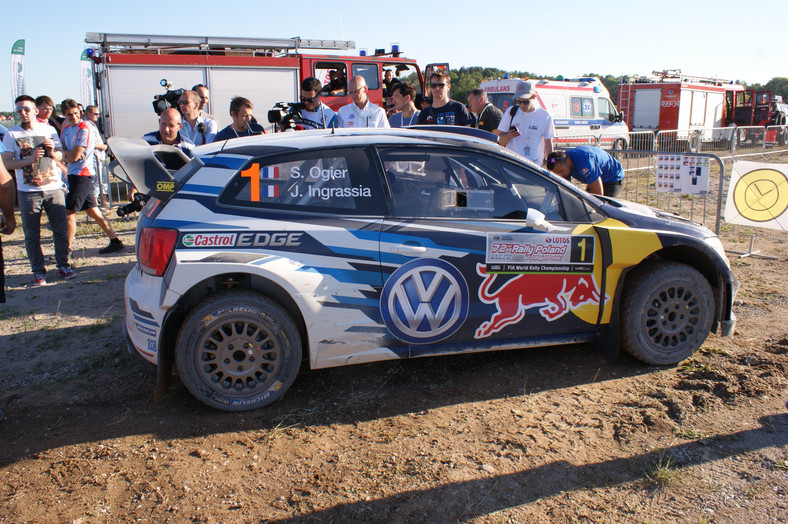 Volkswagen Polo R WRC w 72. Rajdzie Polski - Mikołajki 2015