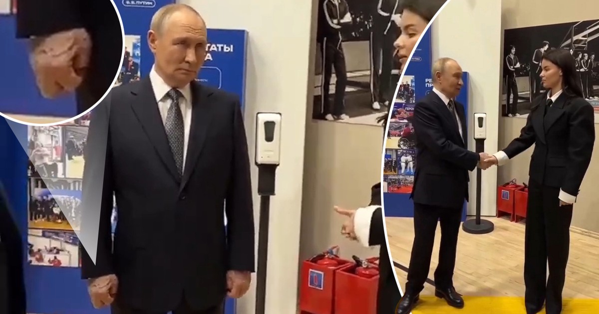 Putin podał jej dłoń i wtedy się zaczęło. Zwrócono uwagę na problem dyktatora