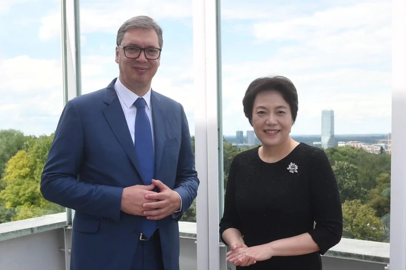 Vučić i Čen Bo organizovali su oproštajni ručak