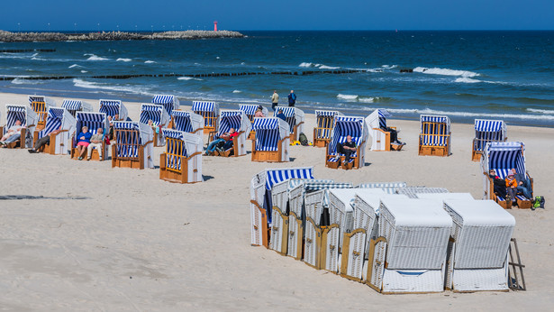 Plaża w Kołobrzegu