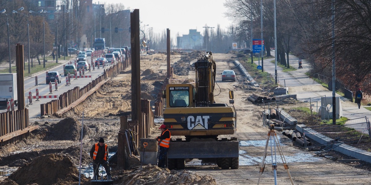 Remont poprzedniego odcinka al. Śmigłego-Rydza trwał ponad trzy lata...