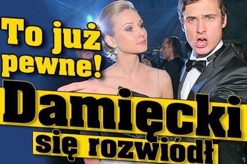 To już pewne! Damięcki się rozwiódł