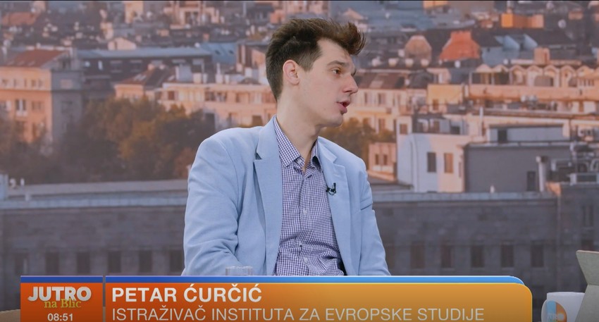 Petar Ćurčić, istraživač Instituta za evropske studije