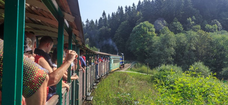 W wakacje Bieszczadzka Kolejka Leśna kursuje pięć razy dziennie