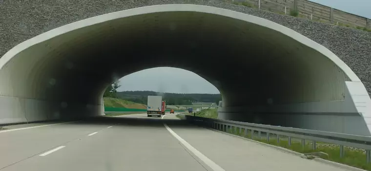 Spieszyli się do szpitala, ale nie zdążyli. Nietypowy przypadek na autostradzie A1