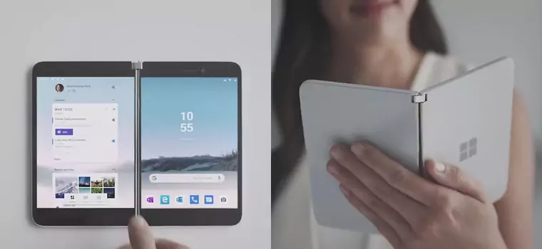 Microsoft wraca na poletko urządzeń mobilnych. Oto Surface Duo - składany smartfon z Androidem