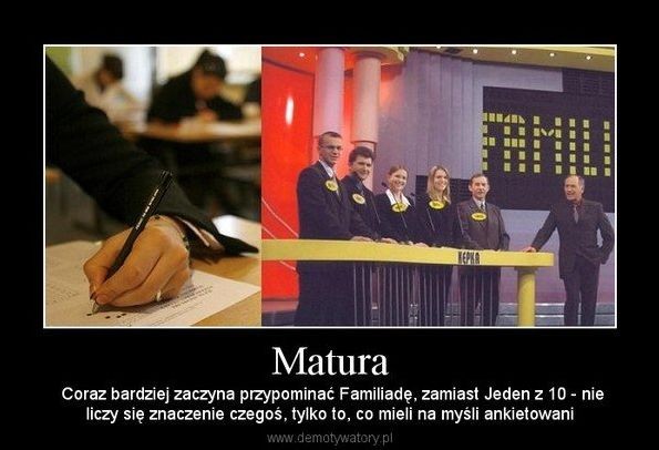 Matura szyderczym okiem internautów