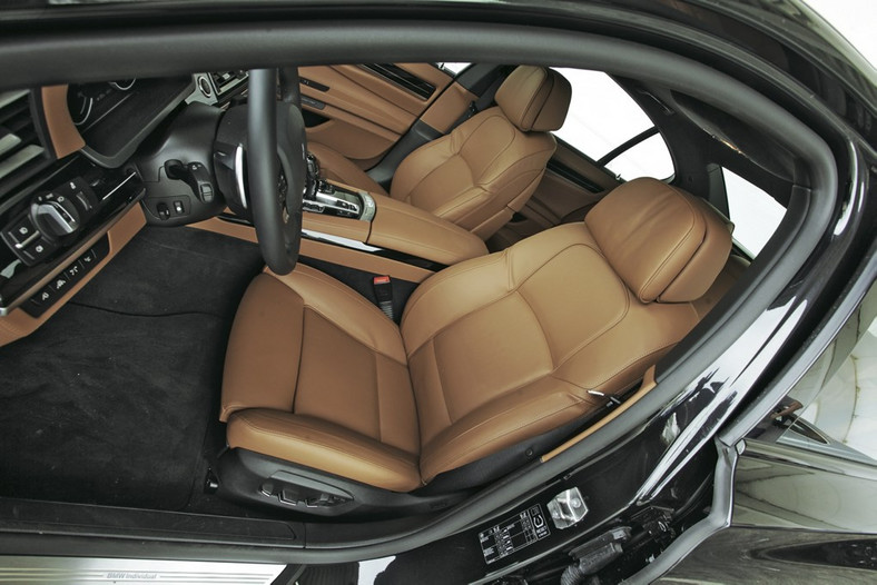 BMW serii 7 fotel kierowcy