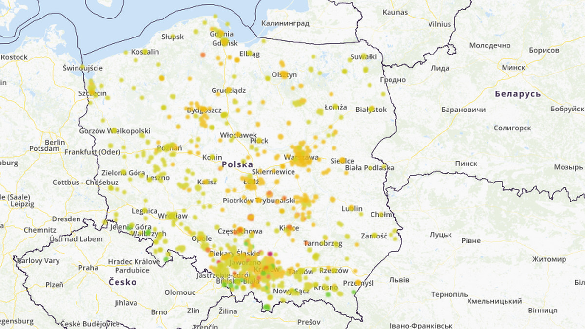 Smog w Polsce - 6 listopada. Stan, jakość i zanieczyszczenie powietrza