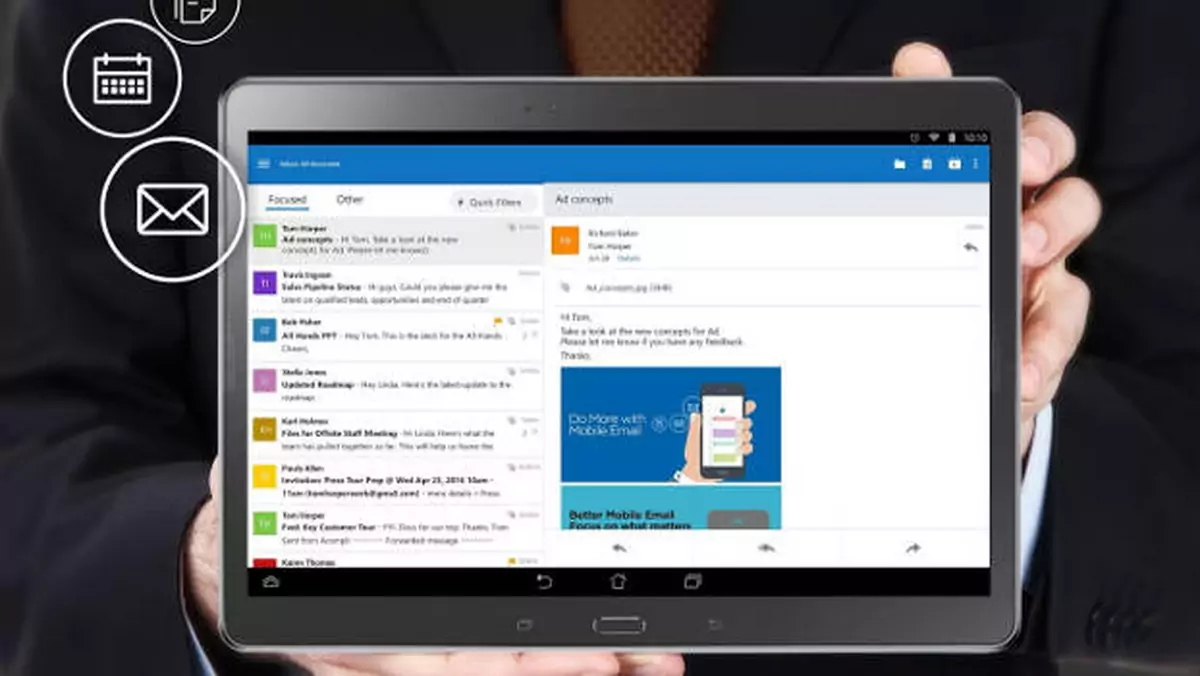 Microsoft porzuci w Outlooku wsparcie dla starszych urządzeń z Androidem