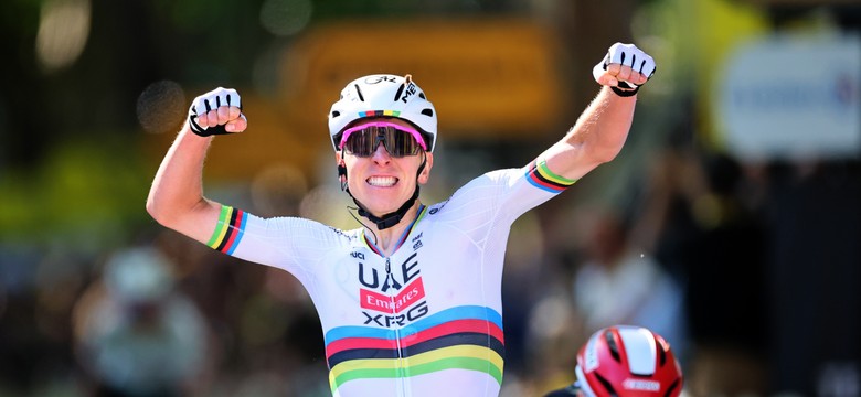 Pogacar najszybszy na 4. etapie Tour de France. Van der Poel wciąż liderem