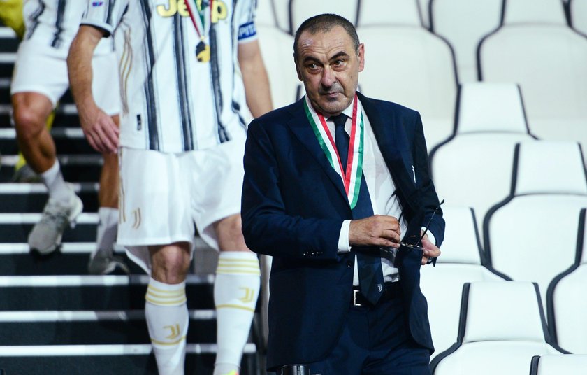 Trener Maurizio Sarri zwolniony z Juventusu