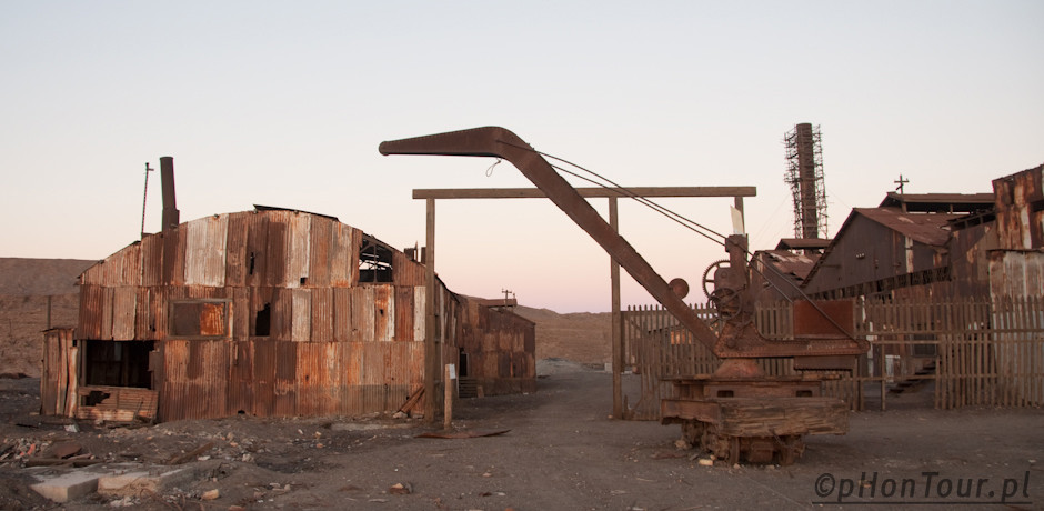 Chile - Humberstone – miasto widmo