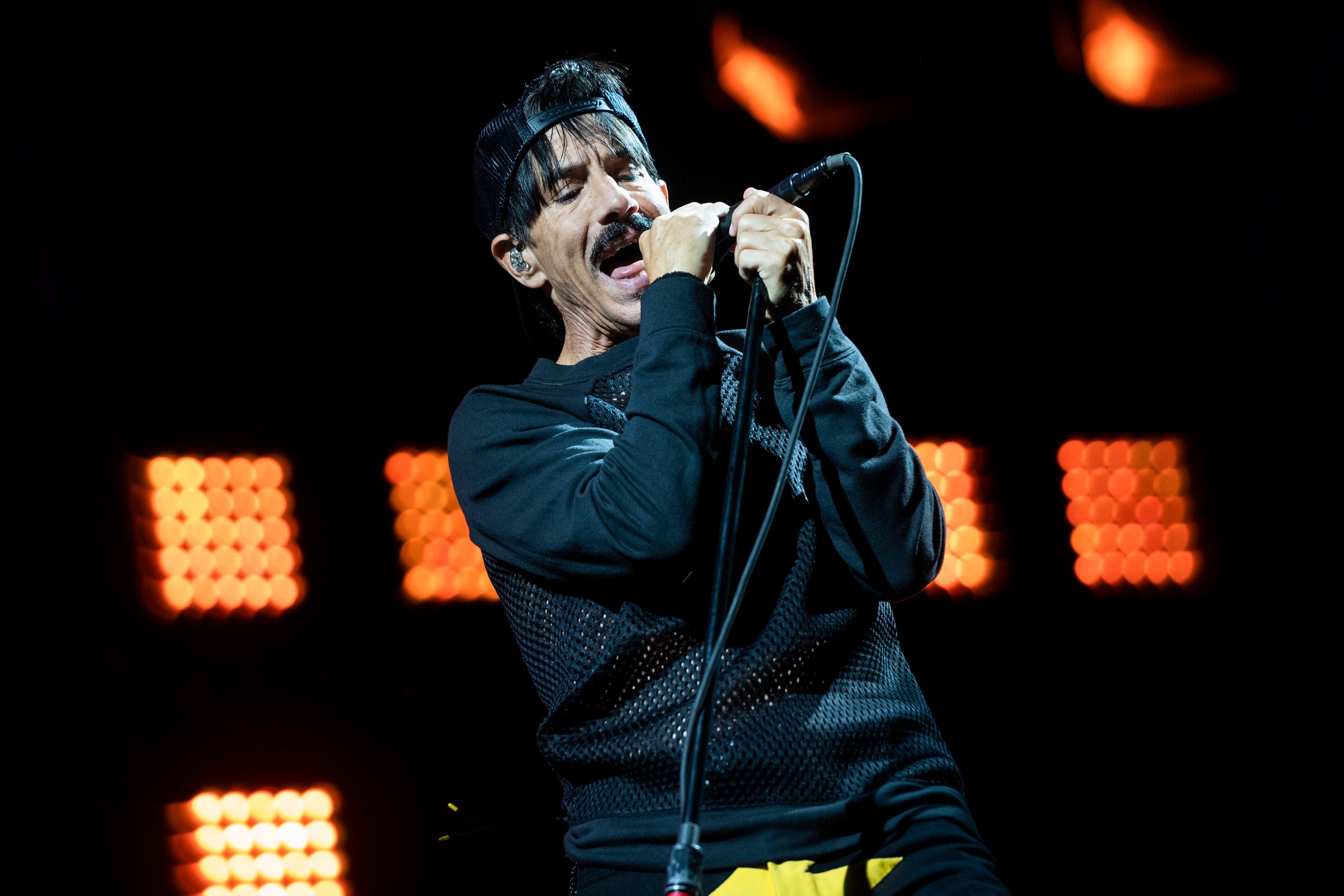 Koncert skupiny Red Hot Chili Peppers na hudobnom festivale Lovestream v Bratislave.