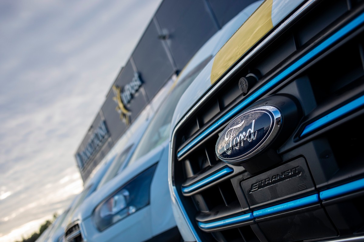 Ford E-Transit we flocie InPost