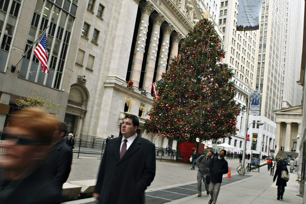 Wall Street czeka na lepsze wyniki. Fot. Bloomberg
