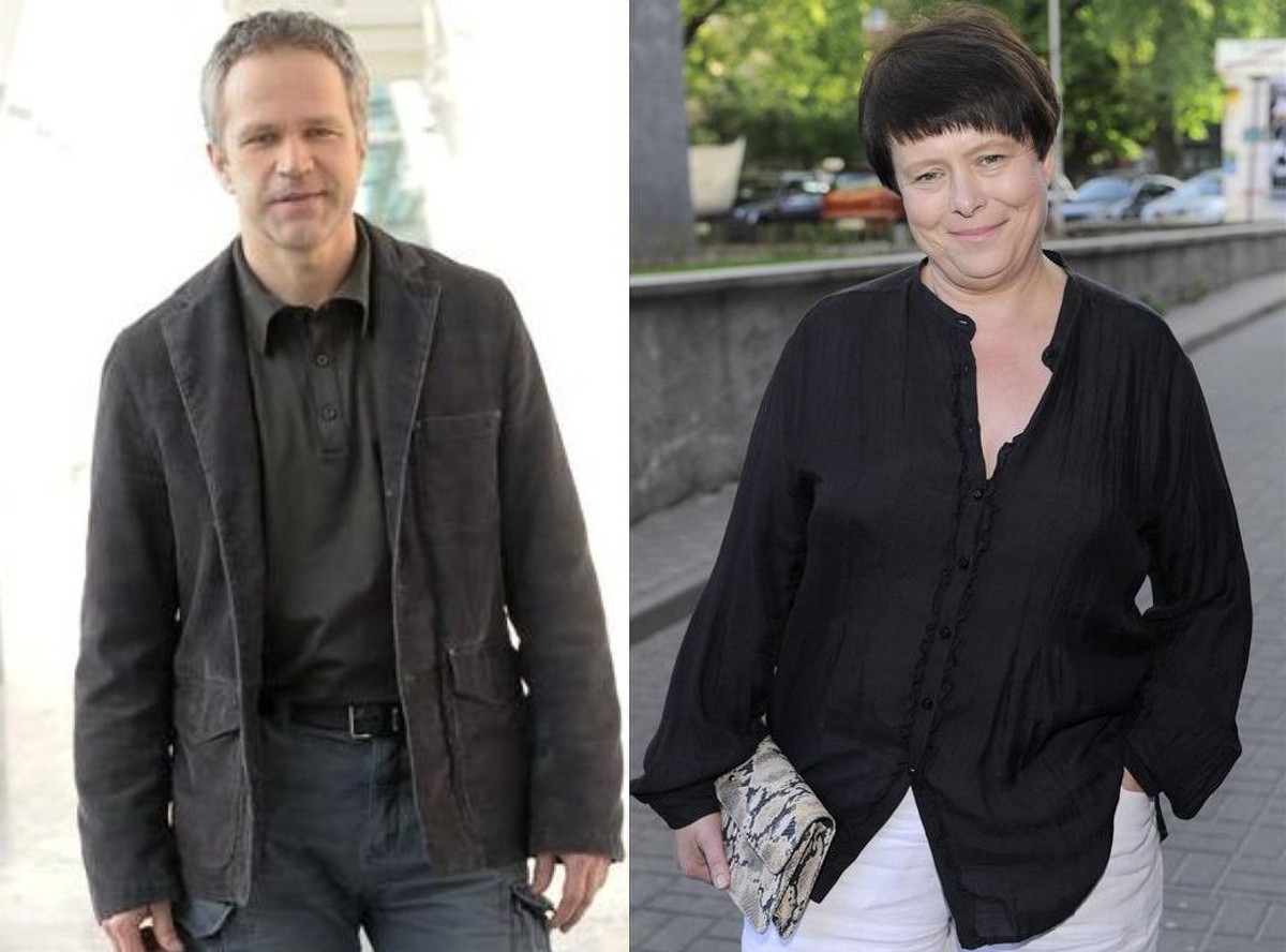 Łepkowska pomogła Pazurze. Dała mu pracę w swoim nowym serialu